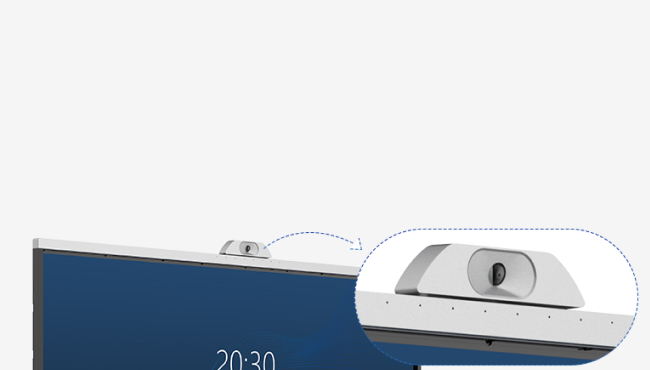 Built-in Camera & Microphone