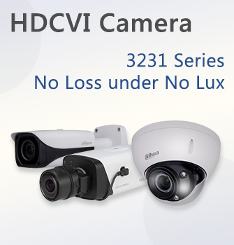 HDCVI Camera 3231 Series No Loss under No Lux