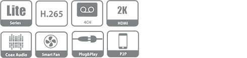 DH-XVR5104C-4KL-X XVR видеорегистратор Dahua