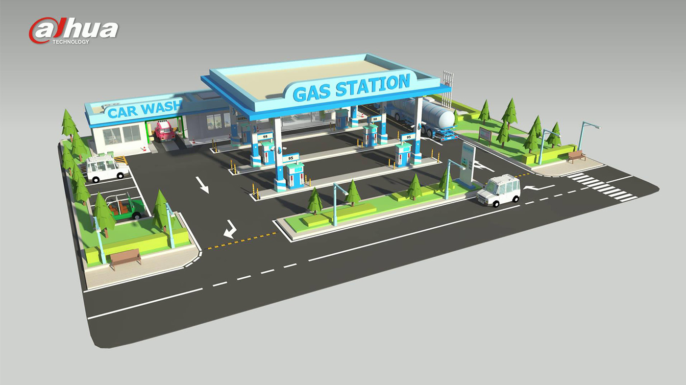 [Classical Model] Dahua Smart Gas Station Solution