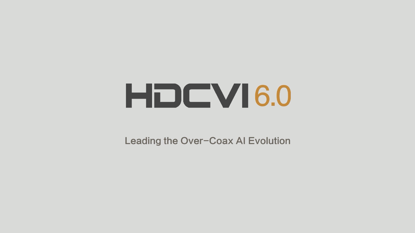 Dahua HDCVI 6.0 Introduction