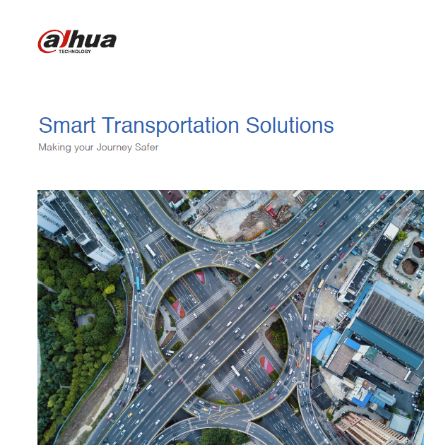 Dahua UK & Ireland Smart Transportation Solutions Catalogue