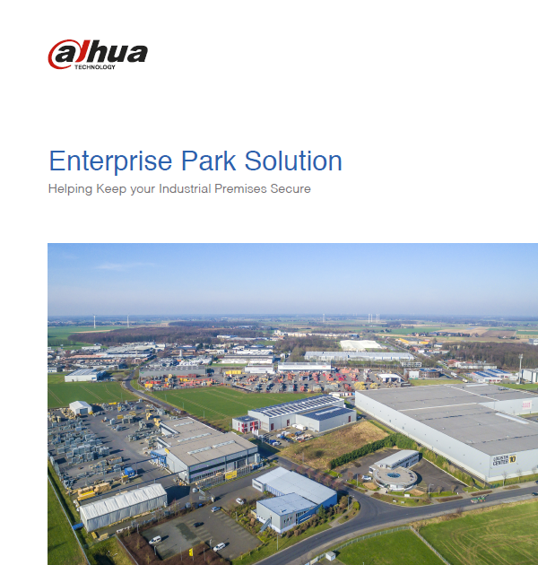 Dahua UK & Ireland Enterprise Park Solutions Catalogue