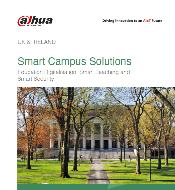 Dahua UK & Ireland Education Catalogue