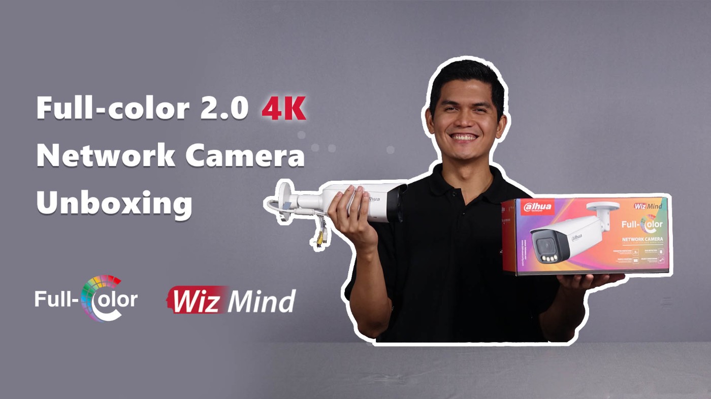 Full-color 2.0 4K Network Camera Unboxing